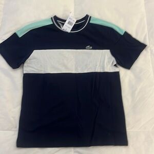 Brand NEW!!!! With tags boys Lacoste shirt , pairs with jacket listed on page